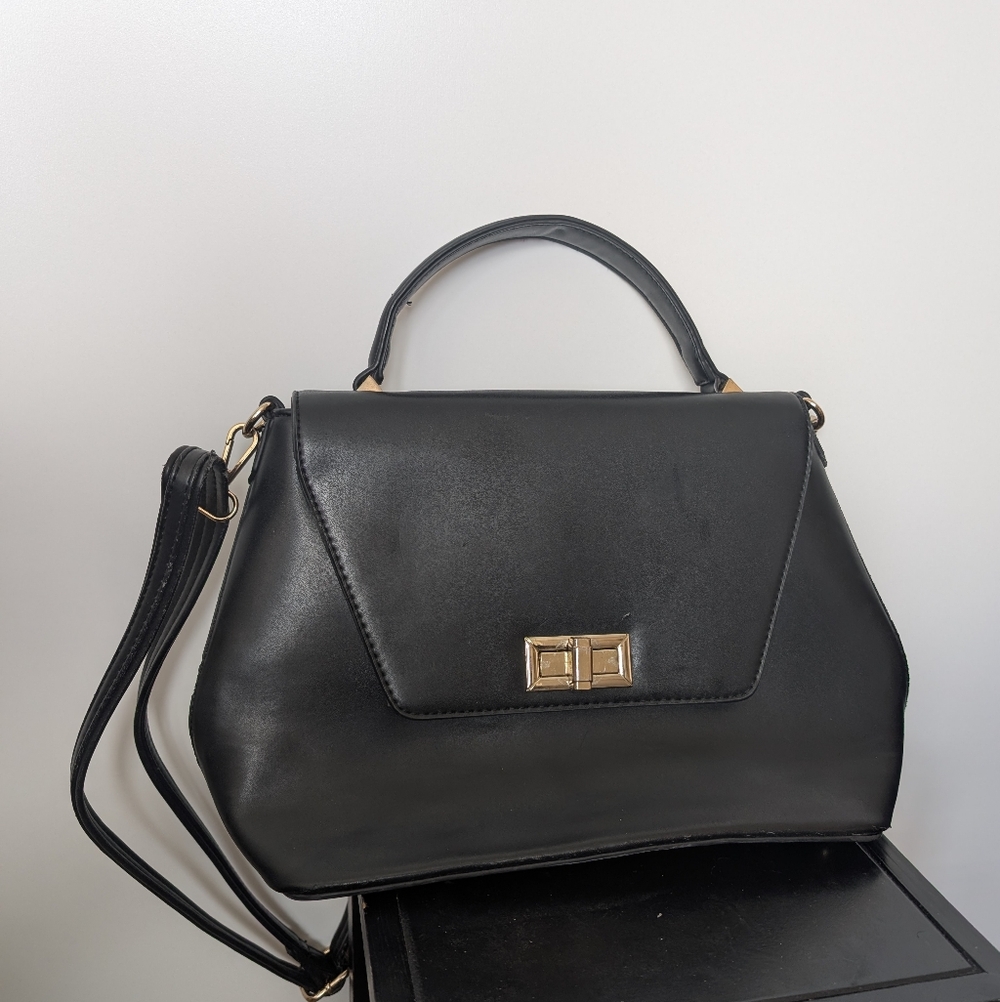 Smart Work Office Black Handbag